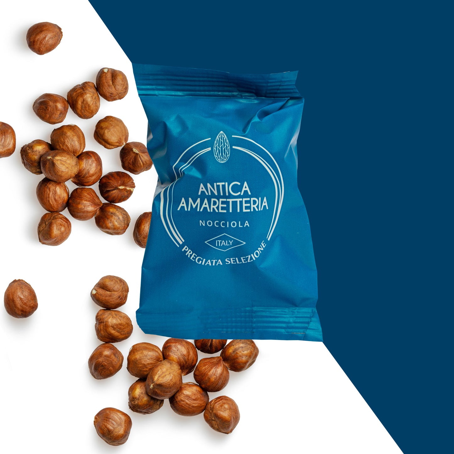 Amaretti Morbidi in latta alla Nocciola - 150gr