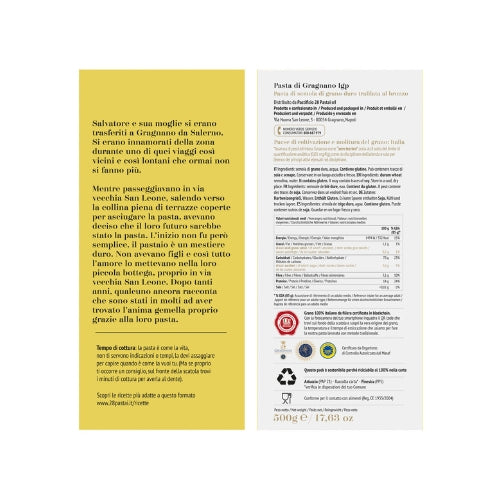 Penne Rigate di Gragnano IGP - 500gr