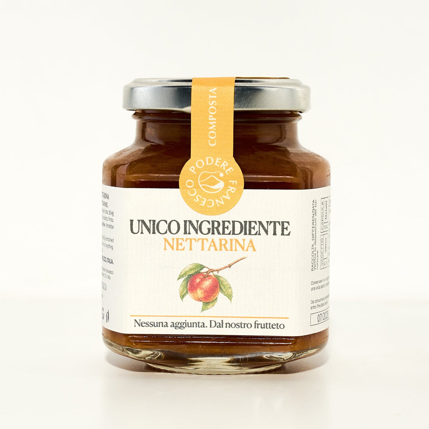 Composta di Pesca Nettarina - 220gr