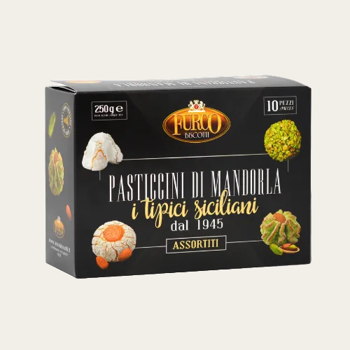 Pasticcini di Mandorla Assortiti - 250gr