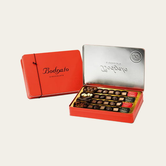 Bodrato Cofanetto in latta cioccolatini - 340 g