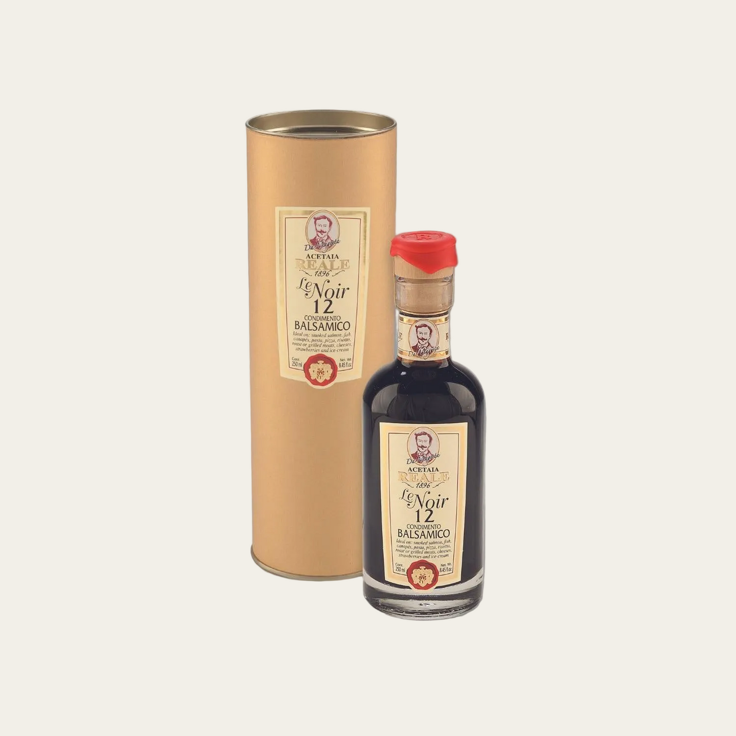 Balsamico condimento LE NOIR "12 Travasi" - GOLD TUBE - 250ml