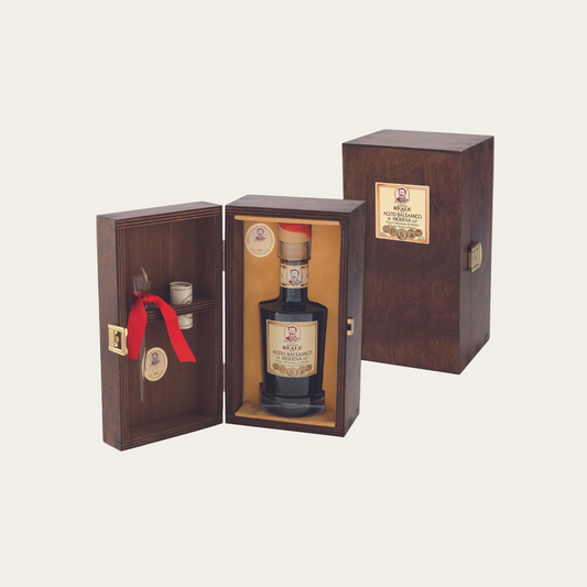 Aceto balsamico di Modena I.G.P - WOOD BOX - Serie 10 - 250ml
