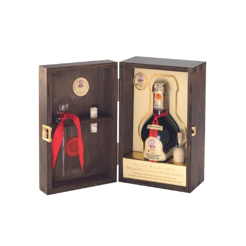 Aceto balsamico tradizionale di Modena DOP - Extravecchio 30 - WOOD BOX - 100ml