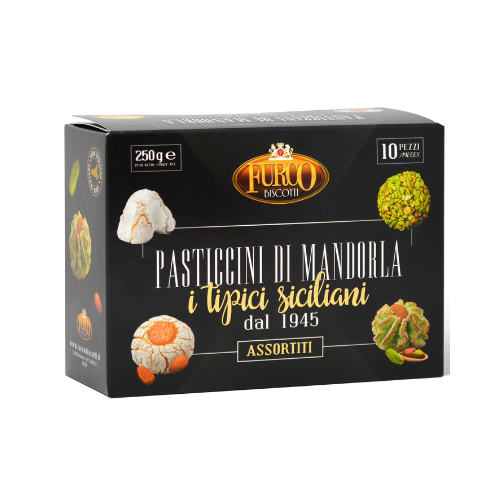 Pasticcini di Mandorla Assortiti - 250gr