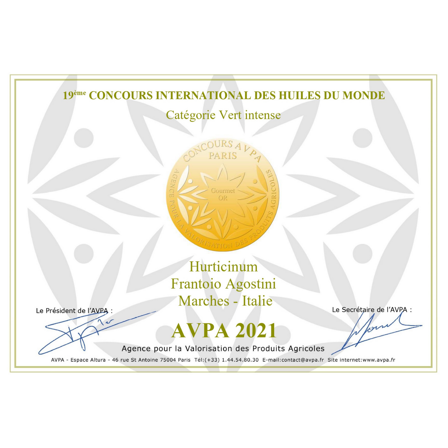 Olio Extra Vergine Hurticinum - Delicate selection - 500ml