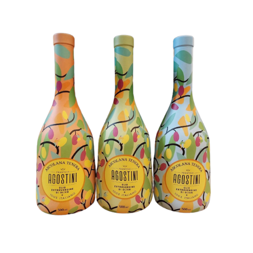 Olio Extra Vergine Ascolana Tenera - monocultivar - 500ml