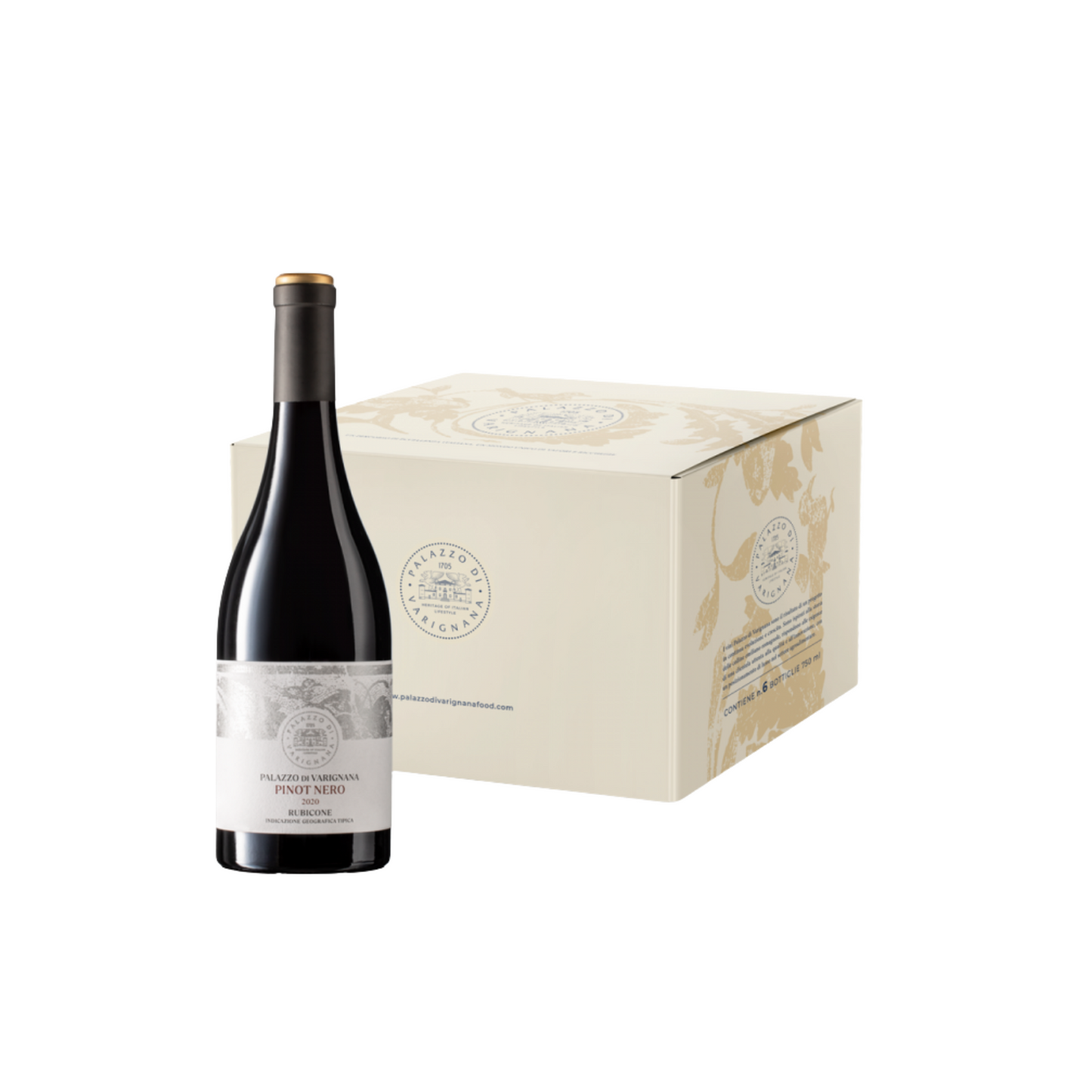 Pinot Nero  Rubicone IGP - Palazzo Di Varignana - 6 x 750ml