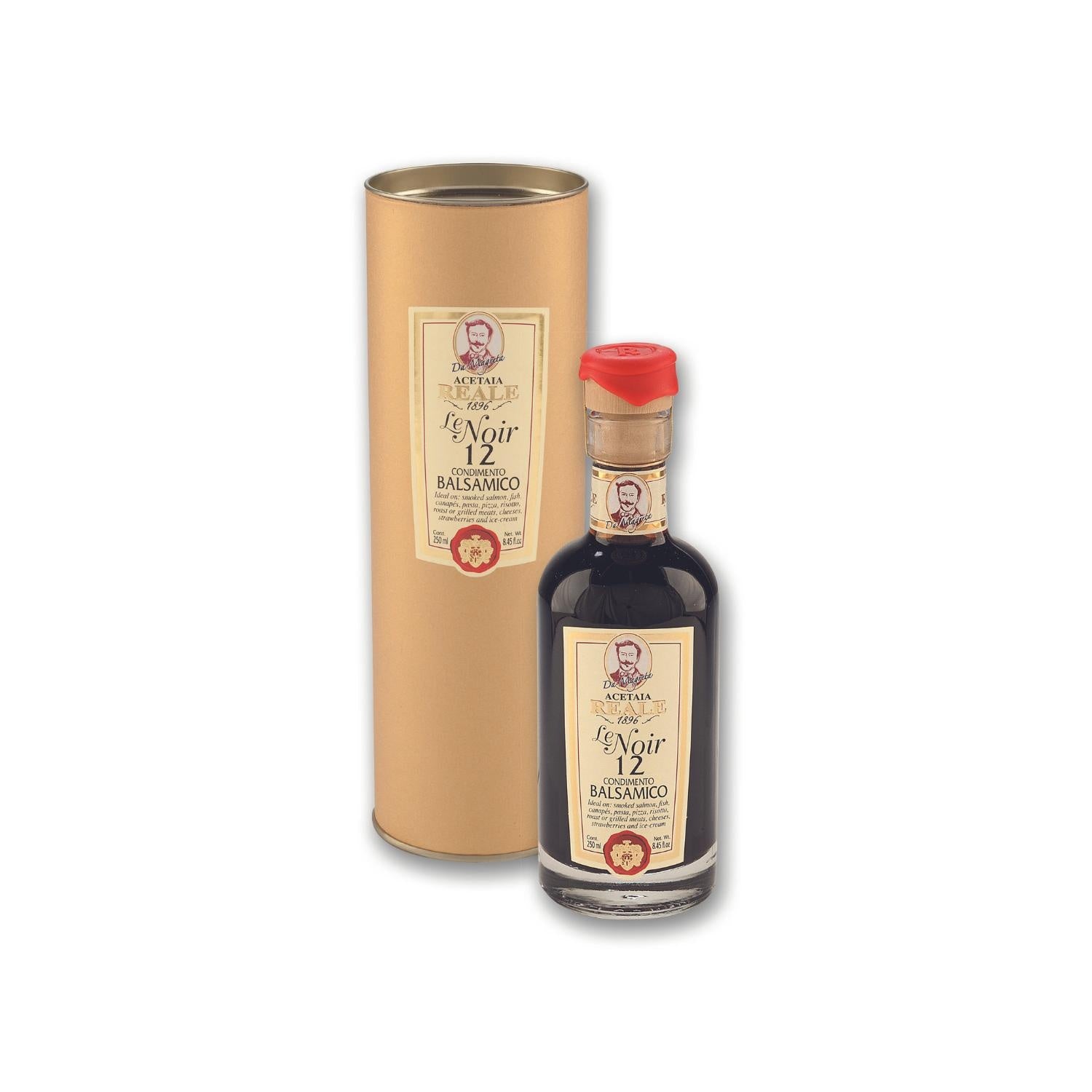 Balsamico condimento LE NOIR "12 Travasi" - GOLD TUBE - 250ml