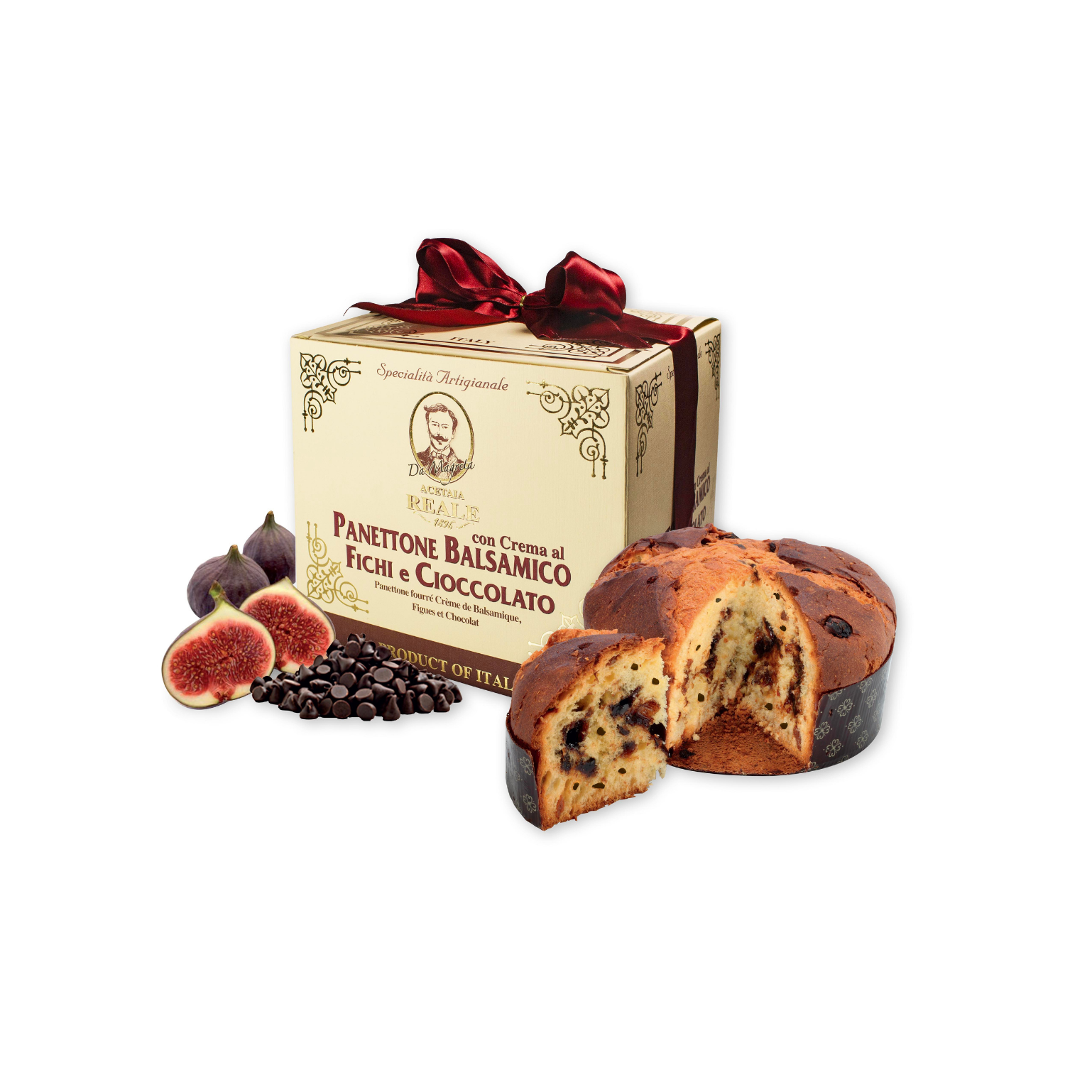 Panettone Balsamico Fichi e Cioccolato - 750gr
